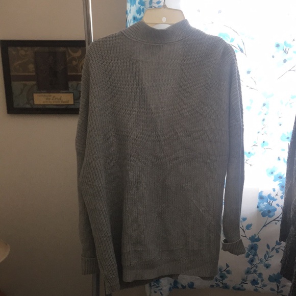 Cold water Creek Grey Cardigan Size Large - Picture 4 of 6